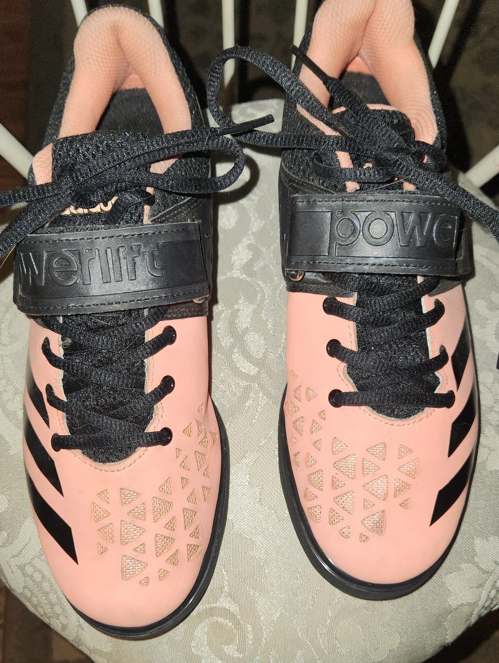 Adidas powerlift 3.1 Pink and Black weightlifting shoe